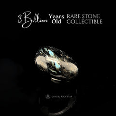 Rare Blue Greenland Nuummite Tumbled Stone