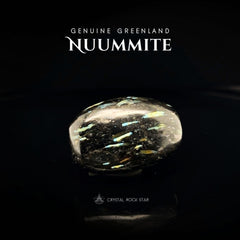 Rare Blue Greenland Nuummite Tumbled Stone