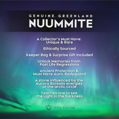 Greenland Nuummite Sphere 1.6"