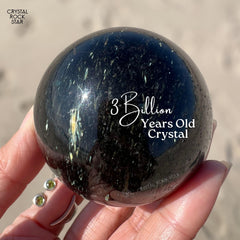 2.3" Greenland Nuummite Sphere (Reserved - TK)