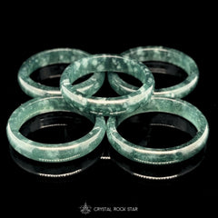 Natural Jade Ring - Luck & Protection Crystal