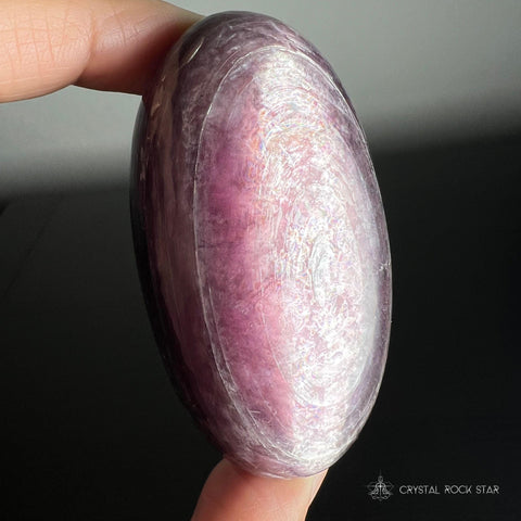 Premium Gem Lepidolite Lingam 2.7"