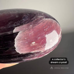 Premium Gem Lepidolite Lingam 2.7"