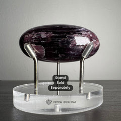 Premium Gem Lepidolite Lingam 2.7"