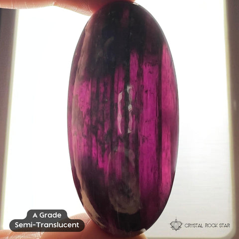 Premium Gem Lepidolite Lingam 2.7"