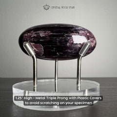 Crystal Sphere Stand - 2.5" Round Clear
