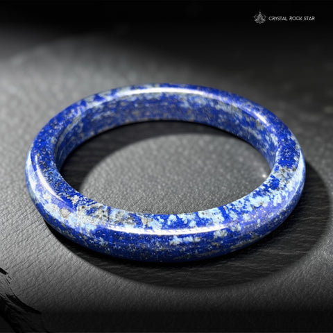Lapis Lazuli Bangle Crystal Bracelet 61mm