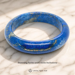 Lapis Lazuli Bangle Small Bracelet 53mm