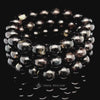 Flashy Arfvedsonite Bracelet - 8mm 10mm Beads