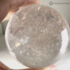 Clear Quartz 3" Sphere for Sale - Crystal Rock Star Los Angeles Shop - Meditation Room Decor - Crystal Grid - - Inner Veil Formations - Scrying Crystal - Fortune Teller Crystal Ball