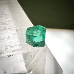 Colombian Emerald Raw Terminated Crystal 4.4mm