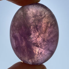 Amethyst Palm Stone for Intuitive Protection