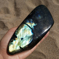 Labradorite Fish Shaped Large Display Crystal