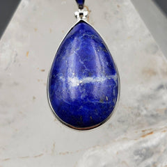 Lapis Lazuli & Blue Chalcedony Pendant