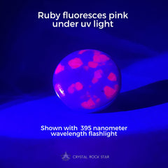 Ruby Kyanite Round Adjustable Silver Ring