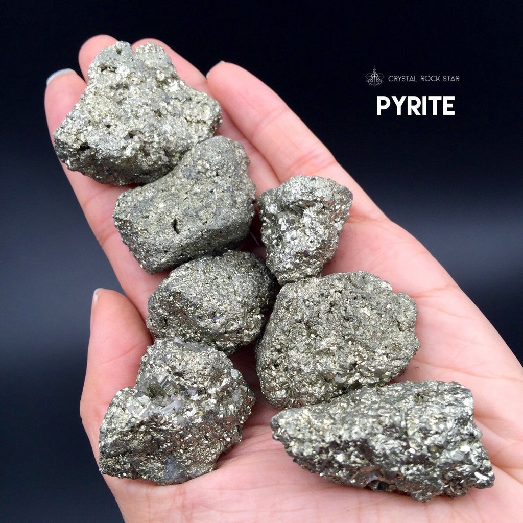 Raw Pyrite Nugget Crystal Chunk