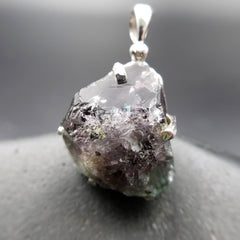 Fluorite Fluorescent Blue UV Glow Pendant