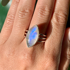 Moonstone Surfboard Ring Size 10 - Sold Out