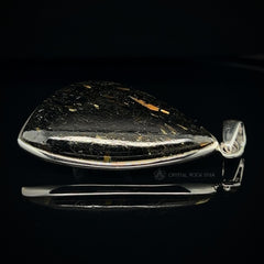 Greenland Nuummite Silver Pendant