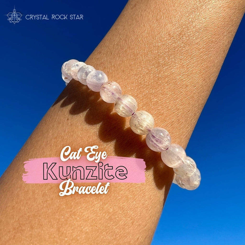 I Am Universal Love - Kunzite Bracelet – Crystal Healing Collective