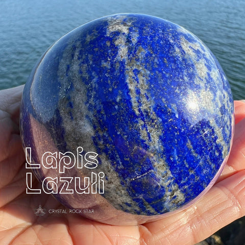 Lapis Lazuli Sphere 71mm 2.8"
