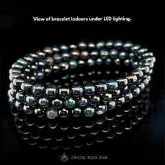 Sapphire Ruby Corundum Bracelet 5.5mm Beads