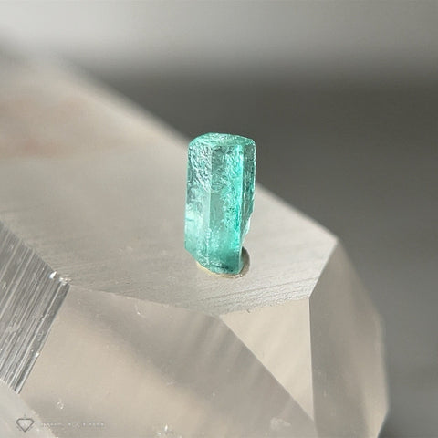 Colombian Emerald Raw Crystal 7.9mm 1ct