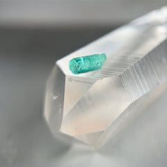 Colombian Emerald Raw Crystal Specimen 8.5mm 1ct