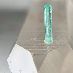 Colombian Emerald Raw Natural Crystal 13mm 1.5cts