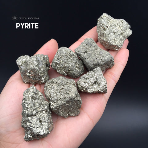 Raw Pyrite Nugget Crystal Chunk